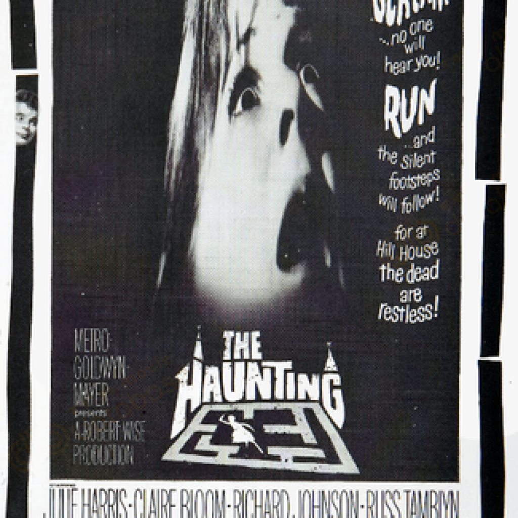 Призрак 1963. The Haunting 1963. The Haunting 1963 poster. Дом проклятых 1963. Дом проклятых фильм 1963.